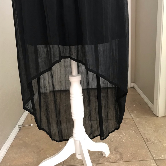 Xhiliration Hi-low Pleated Skirt - Picture 2 of 5